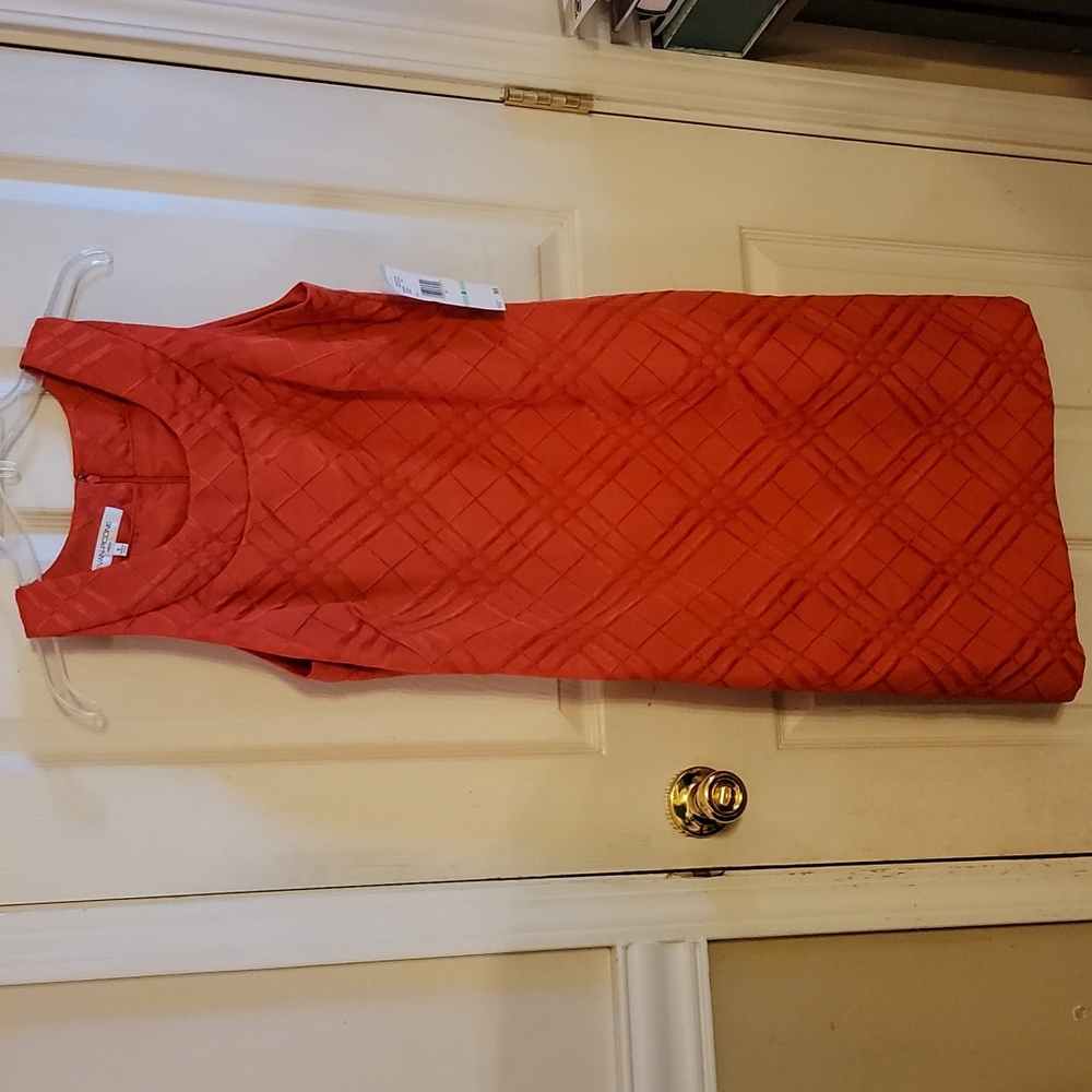 NWT EVAN-PICONE Dress Venetian Ball Tangerine Size 8 $99 Lined Orange Gorgeous